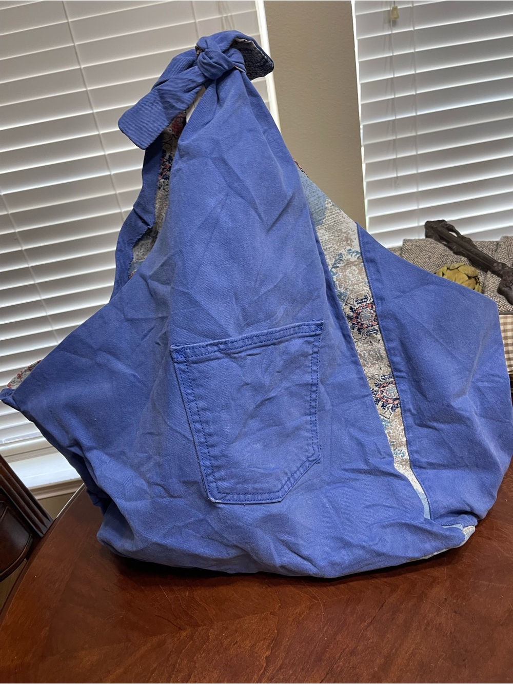 Tsuno style hobo shoulder tote bag boho